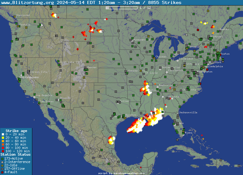 Clifton, Virginia Weather - Latest USA Lightning