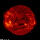 SOHO EIT 304 image of the sun